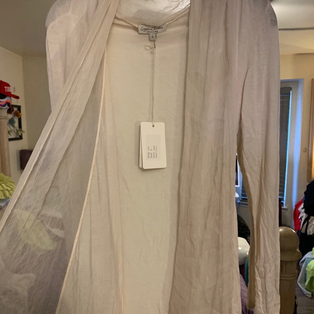 pretty, sheer cardigan